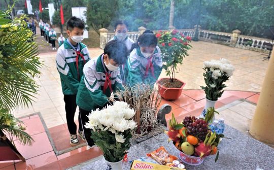 “Viên gạch hồng” - tôn tạo di tích tội ác chiến tranh Trường cấp 2 Hương Phúc xứng tầm với lịch sử”