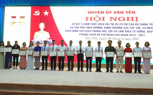 Văn Yên: Thực hiện tốt Nghị quyết TW 4 ( Khóa XII) - Góp phần xây dựng Đảng trong sạch vững mạnh