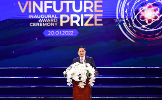 Phát biểu của Thủ tướng Phạm Minh Chính tại Lễ trao giải thưởng VinFuture lần thứ nhất