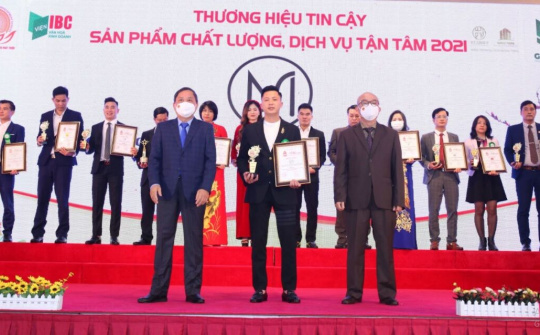 MAIBA Việt Nam - Top 50 thương hiệu tin cậy, sản phẩm chất lượng, dịch vụ tận tâm 2021