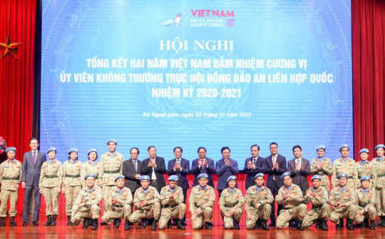 Tiếp tục đẩy mạnh và nâng tầm đối ngoại đa phương, tự tin, sẵn sàng thực hiện những nhiệm vụ lớn hơn