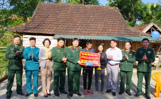 Hỗ trợ 80 triệu đồng xây dựng Nhà tình nghĩa tại huyện Thanh Chương