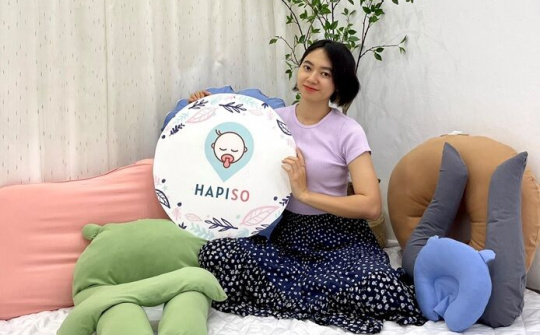 Đệm gối thông minh Hapiso -  Thương hiệu được các bà mẹ tin dùng