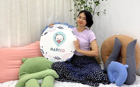 Đệm gối thông minh Hapiso -  Thương hiệu được các bà mẹ tin dùng