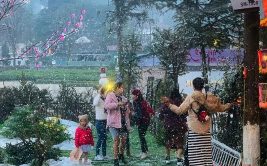 Sa Pa đón gần 20 nghìn lượt du khách dịp Tết Dương lịch