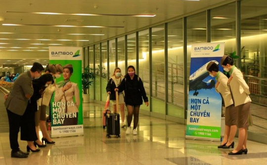 Niềm vui trên chuyến bay Đài Bắc - Hà Nội ngày đầu năm mới của Bamboo Airways