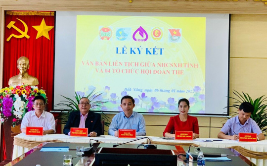 NHCSXH tỉnh Đắk Nông tổng kết hoạt động ủy thác năm 2021 và bàn phương hướng, nhiệm vụ năm 2022