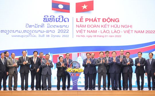 Phát động “Năm Đoàn kết hữu nghị Việt Nam-Lào, Lào-Việt Nam 2022”