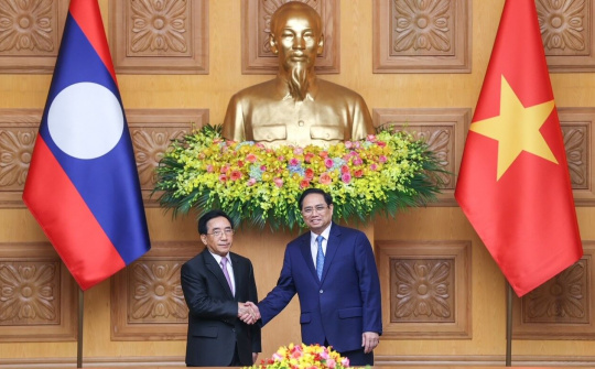 Đẩy mạnh kết nối kinh tế Việt Nam-Lào, giúp Lào có kết nối ra biển