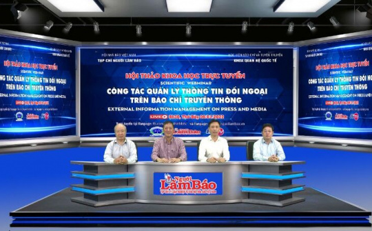 Công tác quản lý thông tin đối ngoại trên báo chí truyền thông