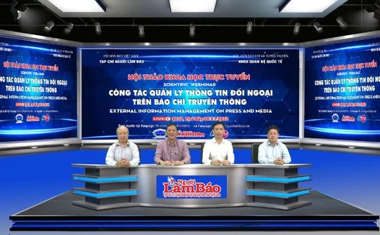 Công tác quản lý thông tin đối ngoại trên báo chí truyền thông