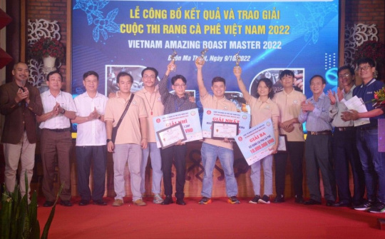 Bế mạc Cuộc thi Rang Cà phê Việt Nam năm 2022