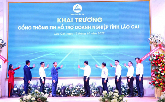 Lào Cai: Khai trương Cổng thông tin hỗ trợ doanh nghiệp