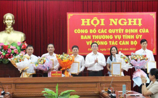 Đắk Lắk: Công bố quyết định về công tác cán bộ