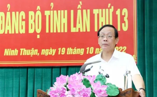 Ninh Thuận: Hội nghị Đảng bộ tỉnh lần thứ 13
