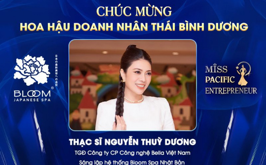 CEO Nguyễn Thuỳ Dương - Hoa hậu Doanh nhân Thái Bình Dương 2022