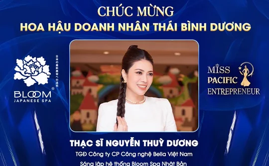 CEO Nguyễn Thuỳ Dương - Hoa hậu Doanh nhân Thái Bình Dương 2022