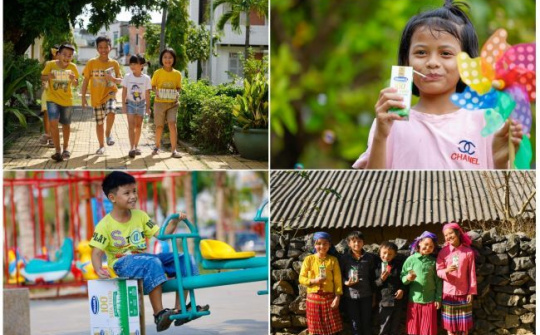 Vinamilk hỗ trợ hàng trăm ngàn sản phẩm cho học sinh và người dân 3 tỉnh miền trung bị thiên tai