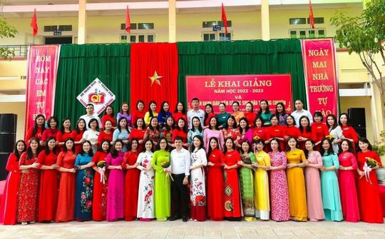 Trường THCS Quang Trung: Nơi chèo lái con đò tri thức