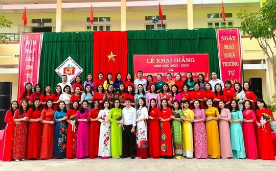 Trường THCS Quang Trung: Nơi chèo lái con đò tri thức