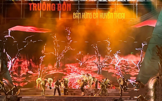 Trang trọng và xúc động Chương trình nghệ thuật Truông Bồn - Bản hùng ca huyền thoại