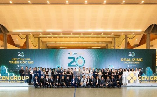 Kỉ niệm 20 năm thành lập Cen Group tổ chức Đại lễ hội “Hiện thực hóa triệu ước mơ” và công bố nhận diện thương hiệu mới