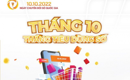 Hưởng ứng ngày Chuyển đổi số quốc gia và tháng tiêu dùng số