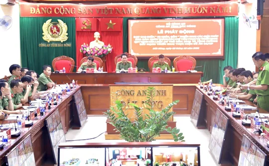 Công an Đắk Nông phát động cao điểm 90 ngày, đêm hoàn thành triển khai quy định Luật cư trú 2020