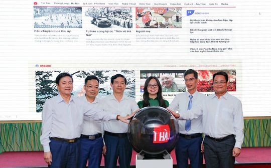 Ra mắt Tạp chí Điện tử Người Hà Nội và phát động cuộc thi viết “Hà Nội & Tôi"