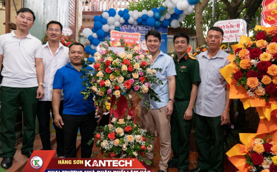 Hãng sơn Kantech: Khai trương Nhà phân phối Lâm Hảo - Thái Bình