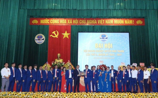 Hội doanh nghiệp huyện Như Thanh hướng đến nhiệm kỳ mới hội nhập và phát triển