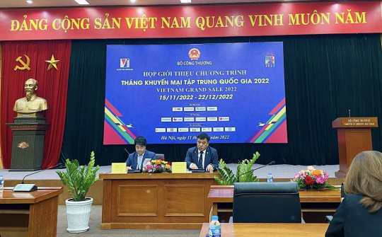 Bộ Công Thương phát động Tháng khuyến mại tập trung quốc gia 2022