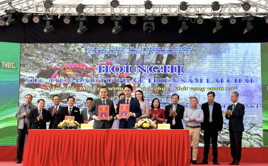 Hội nghị xúc tiến đầu tư phát triển vùng Sâm Lai Châu