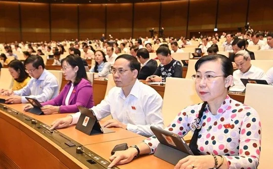 Quốc hội thông qua Luật Thanh tra (sửa đổi)