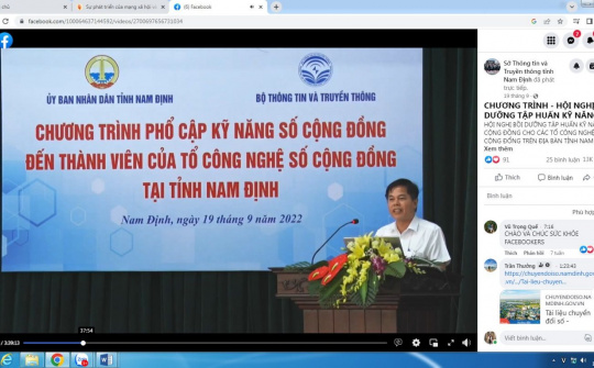 Sử dụng lợi thế mạng xã hội trong tuyên truyền chủ trương, chính sách trên địa bàn tỉnh Nam Định