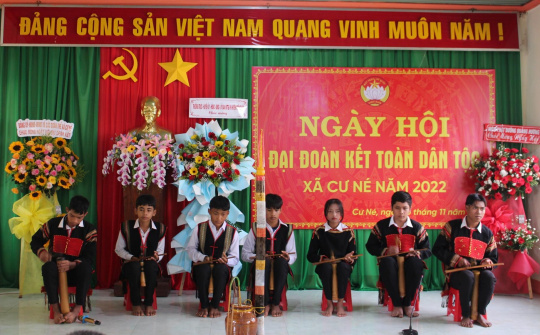 Sôi nổi “Ngày hội Đại đoàn kết các dân tộc” trên địa bàn tỉnh Đắk Lắk