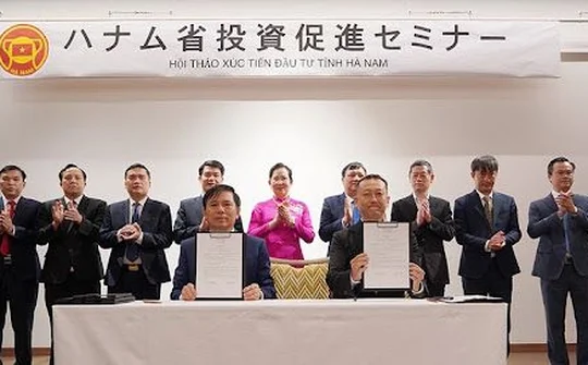 Hà Nam đẩy mạnh xúc tiến hợp tác đầu tư với Nhật Bản