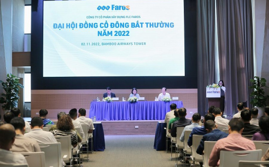 FLC Faros tổ chức thành công Đại hội đồng cổ đông bất thường