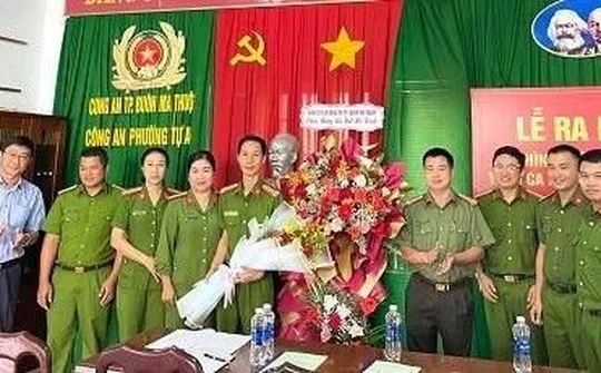 Công an phường Tự An - TP Buôn Ma Thuột ra mắt và lan tỏa mô hình “Công an cơ sở tăng ca phục vụ Nhân dân”