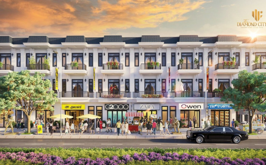 Tiềm năng đầu tư tại shophouse The Diamond City phiên bản "giới hạn"