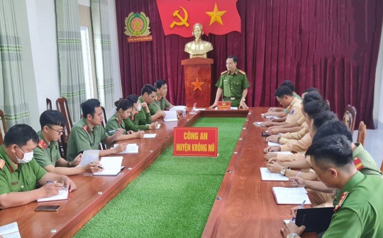 Đắk Nông: Huyện Krông Nô quyết tâm bảo đảm an toàn cho sự kiện ISV20