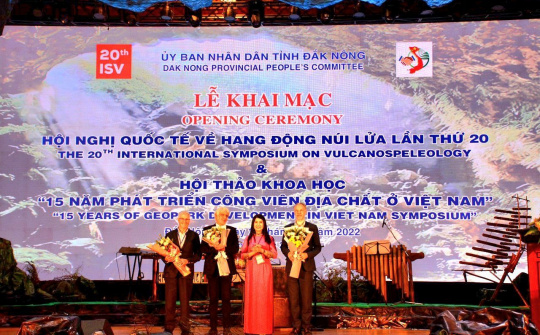 Đắk Nông chính thức khai mạc Hội nghị quốc tế về Hang động núi lửa lần thứ 20