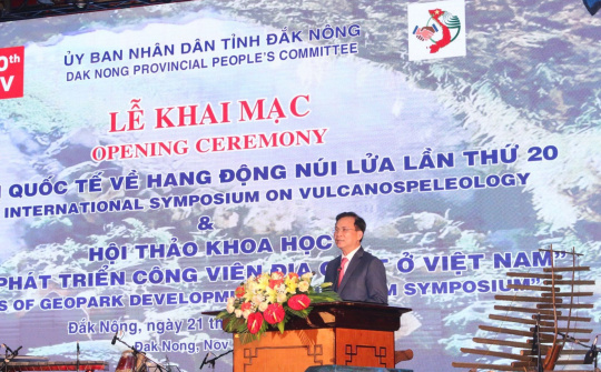 Dak Nong officially opens the 20th International Conference on Volcanic Caves