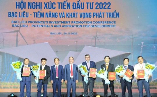 Bạc Liêu thu hút gần 200.000 tỷ đồng vốn đầu tư
