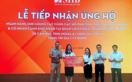 SHB tích cực tham gia các hoạt động an sinh xã hội, vì cộng đồng