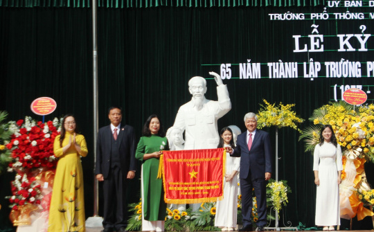 Trường Phổ thông Vùng cao Việt Bắc kỷ niệm 65 năm thành lập