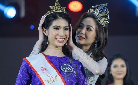 Người đẹp Trà Vinh đoạt vương miện Hoa khôi Nam Bộ 2022