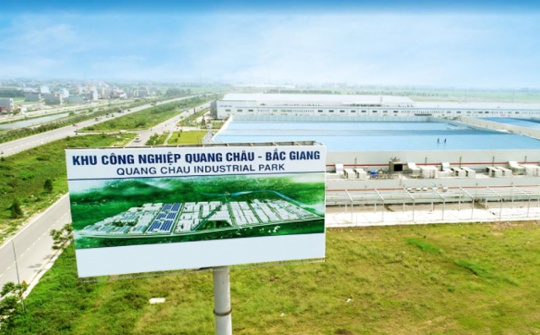 Mở rộng Khu công nghiệp Quang Châu, tỉnh Bắc Giang
