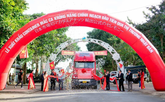 Huyện Krông Năng xuất khẩu “Nữ Hoàng quả khô” chính ngạch đầu tiên sang Nhật Bản