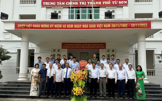 Bắc Ninh: Đổi mới, nâng cao chất lượng công tác đào tạo tại Trung tâm chính trị các huyện, thành phố